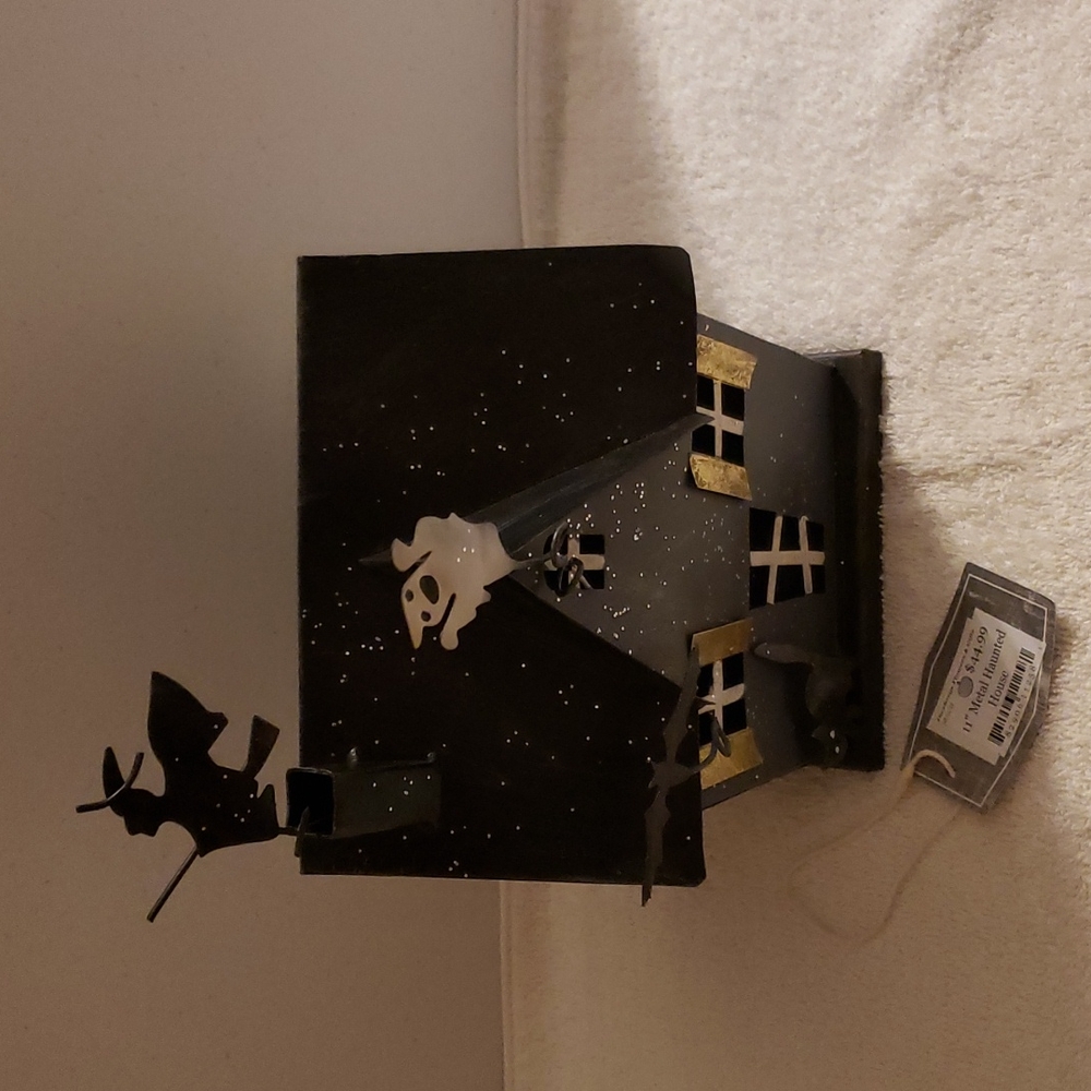 Adorable metal Haunted house